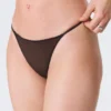 2er-Pack Mid-Rise-Mesh-Tangas – Schwarz 2er-Pack Mid-Rise-Mesh-Tangas – Schwarz