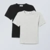 2er-Pack Slim-Fit-T-Shirts – Schwarz 2er-Pack Slim-Fit-T-Shirts – Schwarz