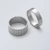 2er-Set Plissee-Ringe – Silber 2er-Set Plissee-Ringe – Silber
