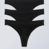 3er-Pack Cat Soft Thong – Schwarz 3er-Pack Cat Soft Thong – Schwarz