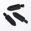 3er-Pack Haarspangen mit Rüschen – Schwarz 3er-Pack Haarspangen mit Rüschen – Schwarz