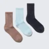3er-Pack Sportsocken – Rostrot/Hellblau/Dunkelblau 3er-Pack Sportsocken – Rostrot/Hellblau/Dunkelblau