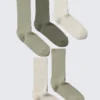 5er-Pack Rippensocken – Khaki-Mix 5er-Pack Rippensocken – Khaki-Mix