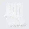 5er-Pack Rippensocken – Weiß 5er-Pack Rippensocken – Weiß