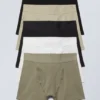 5er-Pack Slips – Schwarz/Grün/Weiß/Grau/Rot 5er-Pack Slips – Schwarz/Grün/Weiß/Grau/Rot