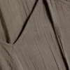 A-Linien-Kleid mit Wasserfallausschnitt – Dark Mole