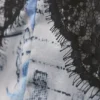 A-Linien-Mini-Slipkleid mit Spitzenbesatz – Weißes Zeitungspapier/Blaue Flamme A-Linien-Mini-Slipkleid mit Spitzenbesatz – Weißes Zeitungspapier/Blaue Flamme