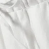 Adler – Lockere, gerade geschnittene Hose aus Leinenmischung – Weiß Adler – Lockere, gerade geschnittene Hose aus Leinenmischung – Weiß