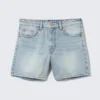 Aimo Denim-Shorts mit mittlerer Leibhöhe und geradem Bein – Venice Blue – Hellblau Aimo Denim-Shorts mit mittlerer Leibhöhe und geradem Bein – Venice Blue – Hellblau
