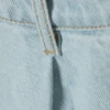 Amber Midi-Rock aus Denim mit hoher Taille und Rundschnitt – Himmelblau – Hellblau Amber Midi-Rock aus Denim mit hoher Taille und Rundschnitt – Himmelblau – Hellblau