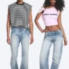 Anti Unisex-Jeans mit niedriger Taille, geradem Schnitt und normaler Passform – Blue Moon – Hellblau | Cheap Monday GB Anti Unisex-Jeans mit niedriger Taille, geradem Schnitt und normaler Passform – Blue Moon – Hellblau | Cheap Monday GB