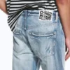 Anti Unisex-Jeans mit niedriger Taille, geradem Schnitt und normaler Passform – Blue Moon – Hellblau | Cheap Monday GB Anti Unisex-Jeans mit niedriger Taille, geradem Schnitt und normaler Passform – Blue Moon – Hellblau | Cheap Monday GB
