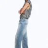 Anti Unisex-Jeans mit niedriger Taille, geradem Schnitt und normaler Passform – Blue Moon – Hellblau | Cheap Monday GB Anti Unisex-Jeans mit niedriger Taille, geradem Schnitt und normaler Passform – Blue Moon – Hellblau | Cheap Monday GB