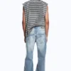 Anti Unisex-Jeans mit niedriger Taille, geradem Schnitt und normaler Passform – Blue Moon – Hellblau | Cheap Monday GB Anti Unisex-Jeans mit niedriger Taille, geradem Schnitt und normaler Passform – Blue Moon – Hellblau | Cheap Monday GB