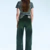 Anti Unisex-Jeans mit niedriger Taille, geradem Schnitt und normaler Passform – Marinegrün – Grün | Cheap Monday GB Anti Unisex-Jeans mit niedriger Taille, geradem Schnitt und normaler Passform – Marinegrün – Grün | Cheap Monday GB