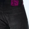 Anti Unisex-Jeans mit niedriger Taille, geradem Schnitt und normaler Passform – Washed Black | Cheap Monday GB Anti Unisex-Jeans mit niedriger Taille, geradem Schnitt und normaler Passform – Washed Black | Cheap Monday GB