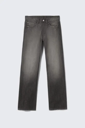 Anti Unisex Low Waist Regular Straight Jeans – Rubby Black | Cheap Monday Gb