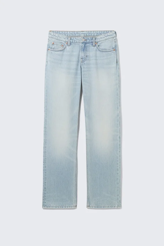Arrow Low Rise Regular Straight Jeans – Aeon Blue – Hellblau Arrow Low Rise Regular Straight Jeans – Aeon Blue – Hellblau