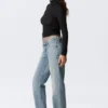Arrow Low Rise Regular Straight Jeans – Blue Fade – Mittelblau Arrow Low Rise Regular Straight Jeans – Blue Fade – Mittelblau