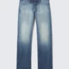 Arrow Low Rise Regular Straight Jeans – Board Blue – Mittelblau Arrow Low Rise Regular Straight Jeans – Board Blue – Mittelblau