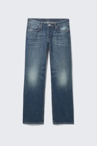Arrow Low Rise Regular Straight Jeans – Mine Blue – Mittelblau Arrow Low Rise Regular Straight Jeans – Mine Blue – Mittelblau
