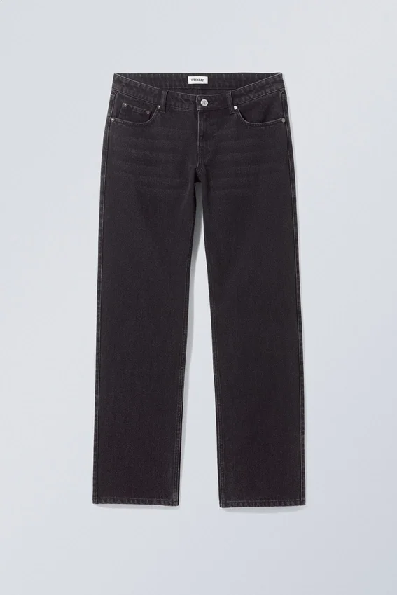 Arrow Low Rise Regular Straight Jeans – Washed Black Arrow Low Rise Regular Straight Jeans – Washed Black