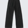 Astro Loose Baggy Utility Unisex-Jeans – Schwarze Beschichtung – Schwarz Astro Loose Baggy Utility Unisex-Jeans – Schwarze Beschichtung – Schwarz