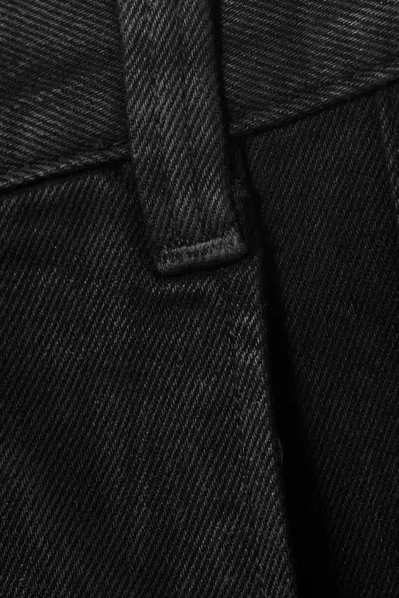 Astro Loose Baggy Utility Unisex-Jeans – Schwarze Beschichtung – Schwarz Astro Loose Baggy Utility Unisex-Jeans – Schwarze Beschichtung – Schwarz