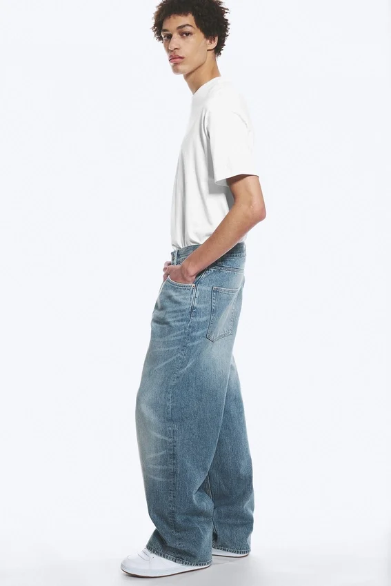 Astro Loose Extra Baggy Jeans – Blue Stream Astro Loose Extra Baggy Jeans – Blue Stream