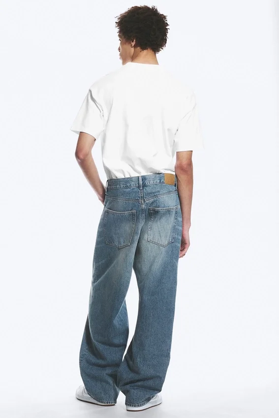 Astro Loose Extra Baggy Jeans – Blue Stream Astro Loose Extra Baggy Jeans – Blue Stream
