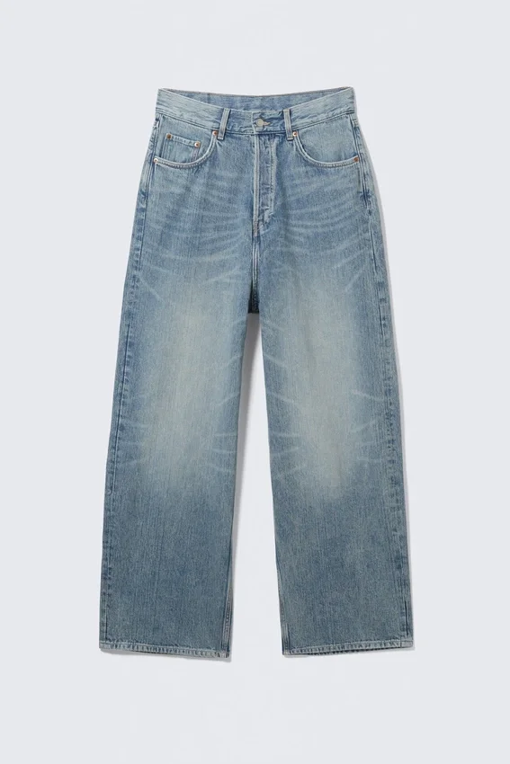 Astro Loose Extra Baggy Jeans – Blue Stream Astro Loose Extra Baggy Jeans – Blue Stream