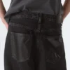 Astro Mid Rise Baggy Faux Leather Pocket Jeans – Black Rinse – Schwarz Astro Mid Rise Baggy Faux Leather Pocket Jeans – Black Rinse – Schwarz