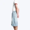Astro Mid Rise Loose Baggy Denim Shorts – Kimberley Blue – Hellblau Astro Mid Rise Loose Baggy Denim Shorts – Kimberley Blue – Hellblau