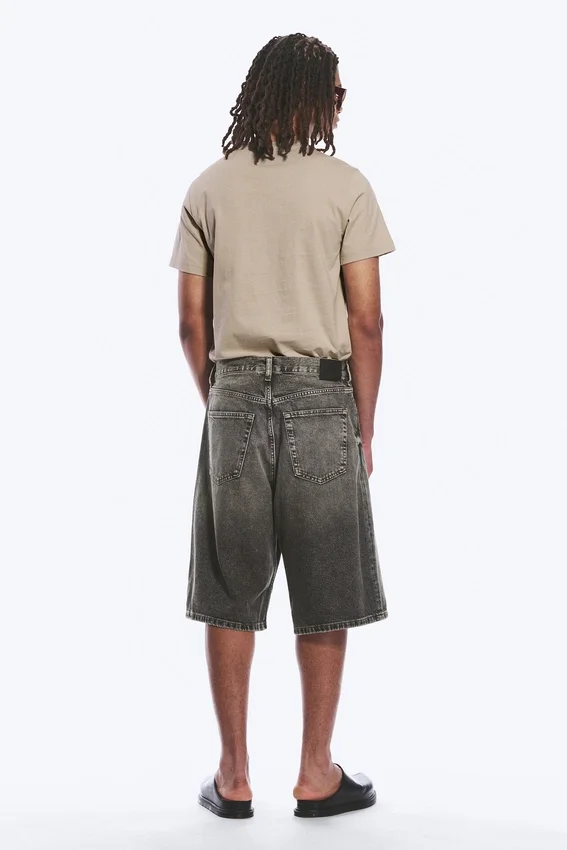 Astro Mid Rise Loose Baggy Denim Shorts – Redondo Black – Schwarz Astro Mid Rise Loose Baggy Denim Shorts – Redondo Black – Schwarz