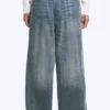 Astro Mid Rise Loose Baggy Twist Jeans – Gloria Blue – Mittelblau Astro Mid Rise Loose Baggy Twist Jeans – Gloria Blue – Mittelblau