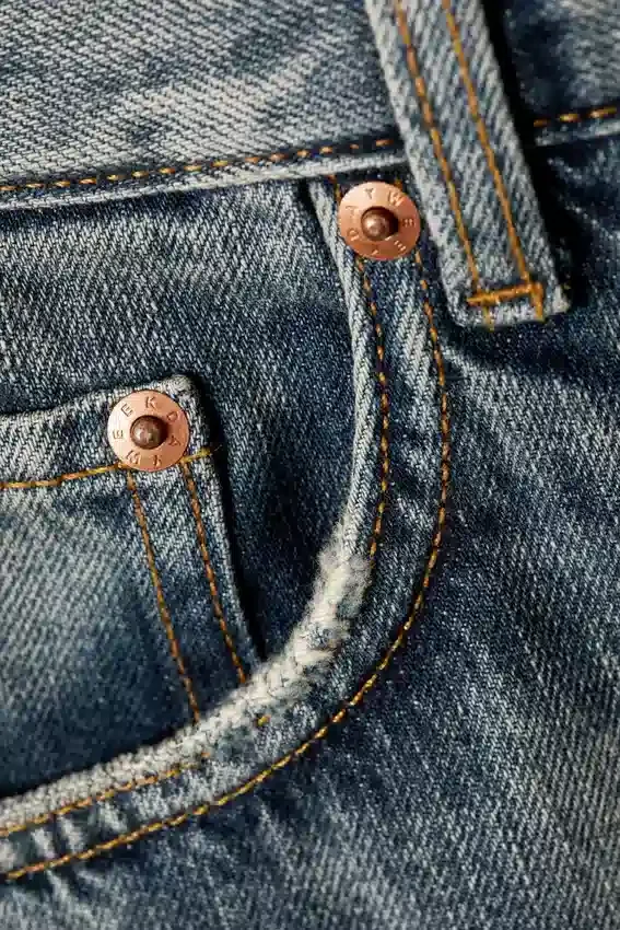 Astro Mid Rise Loose Baggy Unisex-Jeans – Arizona Blue – Mittelblau Astro Mid Rise Loose Baggy Unisex-Jeans – Arizona Blue – Mittelblau