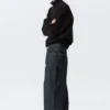 Astro Mid Rise Loose Baggy Unisex-Jeans – Blue Rinse – Dunkelblau Astro Mid Rise Loose Baggy Unisex-Jeans – Blue Rinse – Dunkelblau