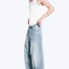 Astro Mid Rise Loose Baggy Unisex-Jeans – Kimberley Blue – Hellblau Astro Mid Rise Loose Baggy Unisex-Jeans – Kimberley Blue – Hellblau