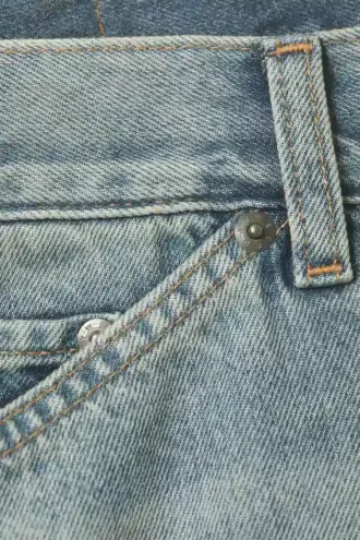 Astro Shape Loose Baggy Jeans – Ziegelblau – Hellblau Astro Shape Loose Baggy Jeans – Ziegelblau – Hellblau