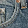 Atom Low-Rise-Jeansshorts in regulärer Länge – Redondo Blue – Mittelblau Atom Low-Rise-Jeansshorts in regulärer Länge – Redondo Blue – Mittelblau