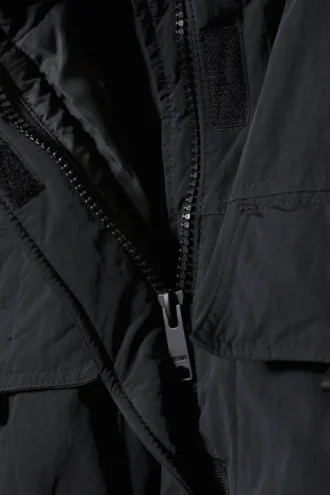 Attila Gesteppter Parka – Schwarz