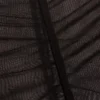 Ausgestellte bedruckte Mesh-Hose – Dunkelbraun Ausgestellte bedruckte Mesh-Hose – Dunkelbraun