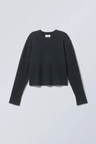 Ayla-Pullover – Marineblau