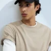 Baseballkappe aus Baumwoll-Canvas im Used-Look – kurz geschnitten, schwarz Baseballkappe aus Baumwoll-Canvas im Used-Look – kurz geschnitten, schwarz