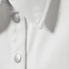 Baumwoll-Twill-Hemd mit Flügelärmeln – Weiß