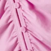 Belle B Strickjacke mit gerafftem V-Ausschnitt – Rosa Belle B Strickjacke mit gerafftem V-Ausschnitt – Rosa