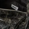 Beschichtete rechteckige Umhängetasche – beschichtet, schwarz Beschichtete rechteckige Umhängetasche – beschichtet, schwarz