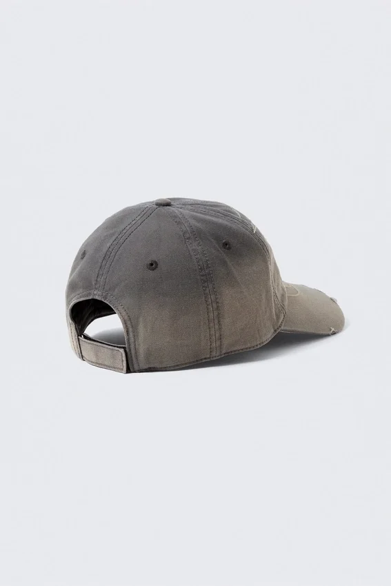 Bestickte Baseball-Cap – Dunkelgrau Bestickte Baseball-Cap – Dunkelgrau
