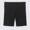 Bikershorts mit mittlerer Leibhöhe – Schwarz Bikershorts mit mittlerer Leibhöhe – Schwarz
