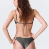 Bikini-Hose mit mittlerer Leibhöhe und Glitzer – Grau – Glitzer Bikini-Hose mit mittlerer Leibhöhe und Glitzer – Grau – Glitzer